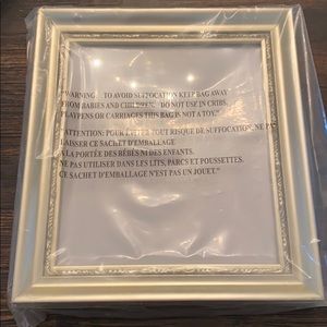 Potty Barn Baby- Silver Lear Frame
